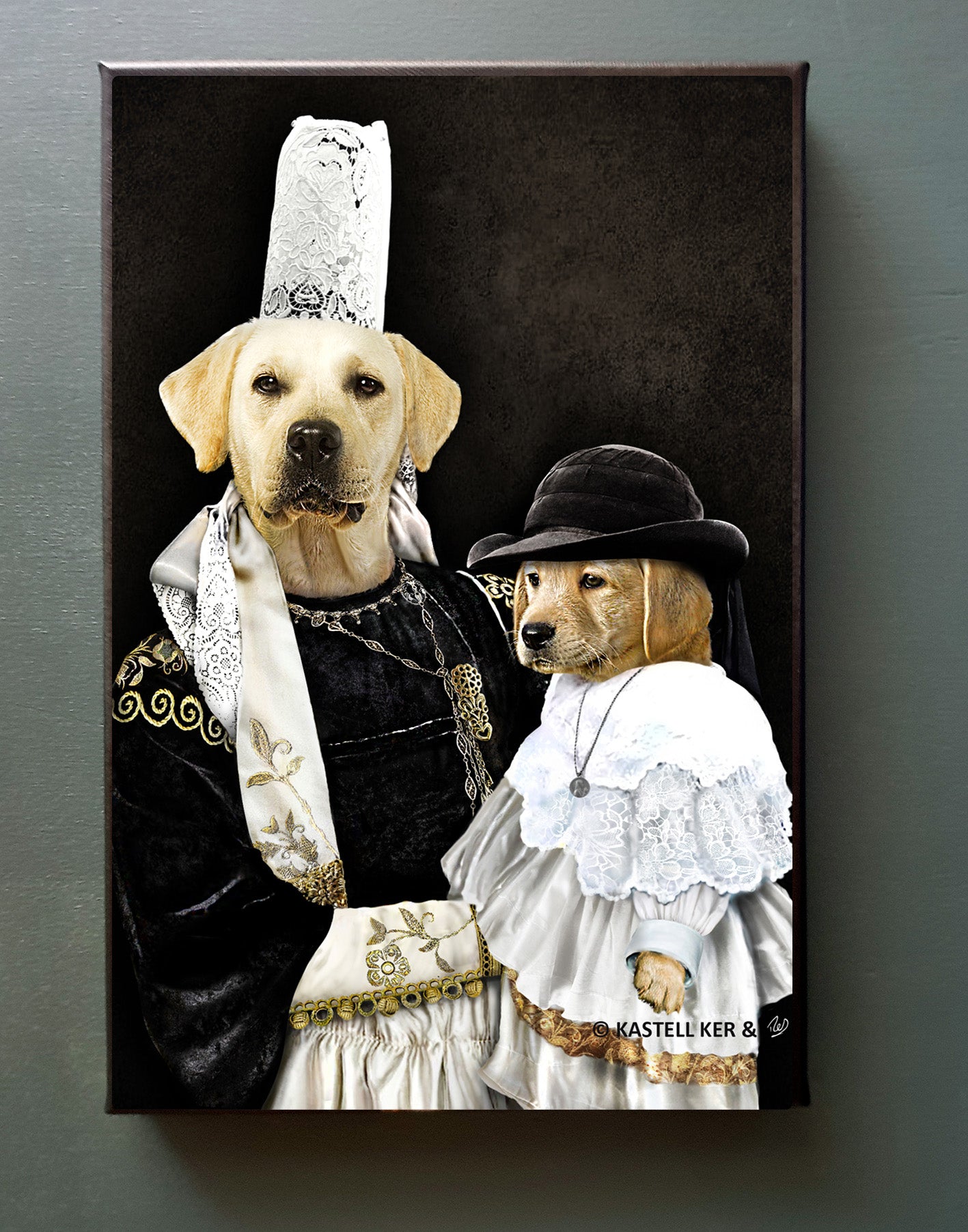 Tableau Famille Chien