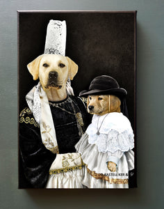 Tableau Famille Chien